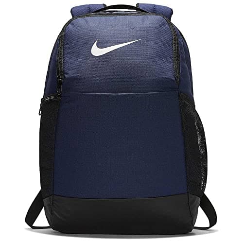 Image of NIKE Nk Brsla M Bkpk - 9.0 (24L) Sports Backpack - Midnight Navy/Black/(White), MISC