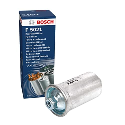 Image of Bosch F5021 Car Gasoline Filter - Separates Particles from Fuel - Protects the Injection System