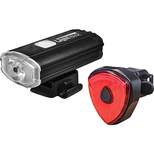 Image of Lighthouse Torches L/HEBIKEFRR LED Bike Light Set - 150Lm - Rechargeable