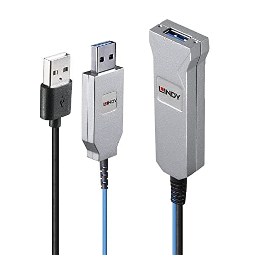 Image of LINDY 30m Fibre Optic USB 3.0 Cable
