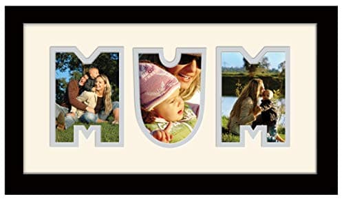 Image of Mum Photo Frame Word Frame Black Finish Birthday Picture Gift Present