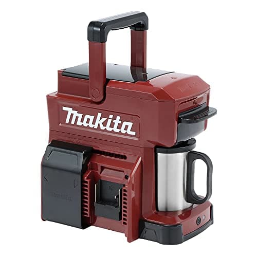 Image of Makita DCM501ZAR Cordless Coffee Maker (Red Version) – Batteries and Charger Not Included