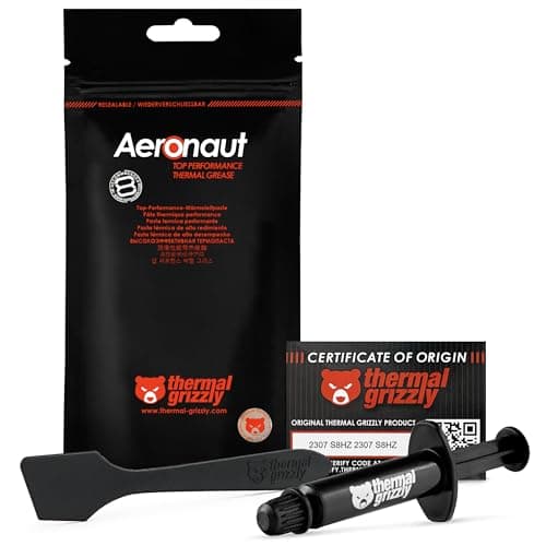Image of Thermal Grizzly - Aeronaut - 1 Gram - High Performance Thermal Paste - Ideal Entry Level Thermal Paste - Compatible with Most Cooling Solutions CPU/GPU/PS4/PS5/Xbox