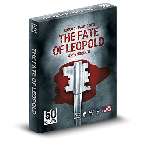 Image of 50 Clues | 50 Clues - Part 3: The Fate of Leopold | Puzzle Escape Game | Ages 16+ | 1-5 Players | 90 Minutes Playing Time