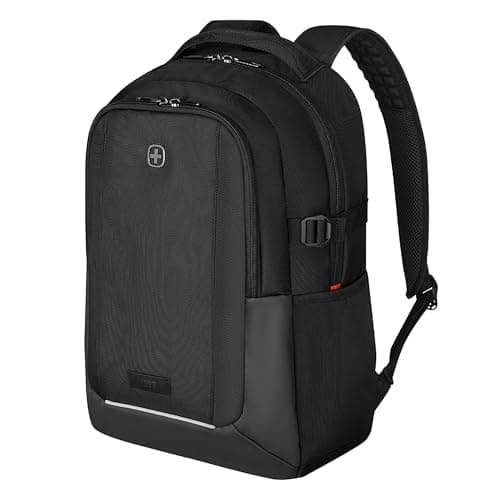 Image of Wenger XE Ryde Laptop Backpack with Padded Shoulder Straps for Men and Women, 16 Inch Compartment, 26 Litre, Black/Gray, 612736