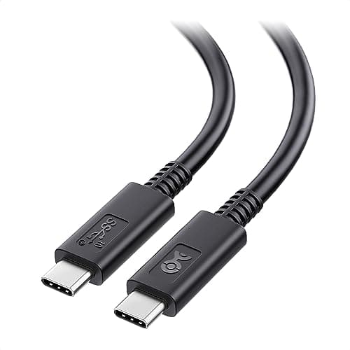 Image of Cable Matters [USB-IF Certified] Gen 2 10 Gbps USB C to USB C Cable fast charging 1m (iPhone 15 charger cable, 100W USB C Cable fast charging) with 8K Video and 100W Power Delivery in Black