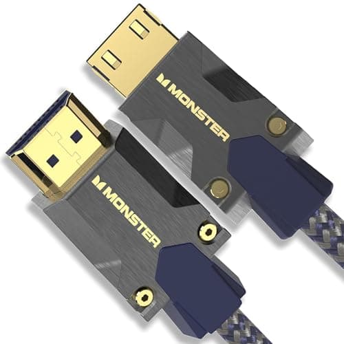 Image of Monster 1.5m HDMI 2.1 Cable, 8K@60Hz, 4K@120Hz, HDR, eArc, Gold Connectors, Compatible with PS4/PS5/Xbox, Blue