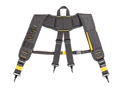 Image of Dewalt DWST40901-1 Pro Suspenders, Made from1680D Fabric and Dirt Repellent Tarpaulin Re-enforced Stitching to Increase Durability