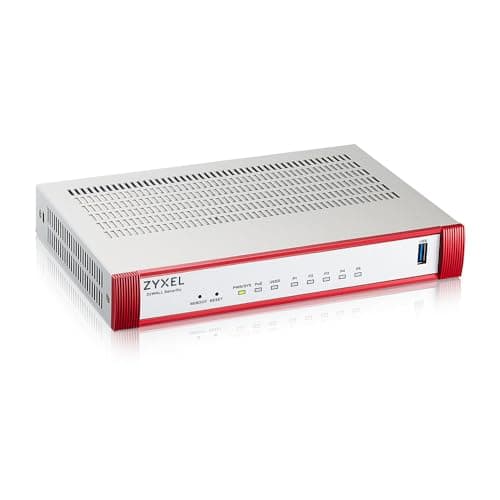 Image of Zyxel USGFLEX50HP ZyWALL High Speed Cyber Security Firewall | Hardware Only | PoE+ | Up to 25 Users | Nebula Cloud