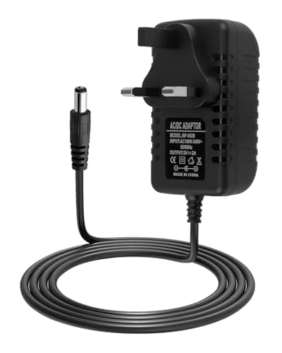 Image of 5V 2A Power Supply, AC Adapter 100-240V 50 60Hz to DC 5V 2Amp Switching Adaptor for LED Strip Light CCTV Router Speakers, Universal 5 Volt Wall Charger with 5.5x2.5mm Plug (2A, 10W)