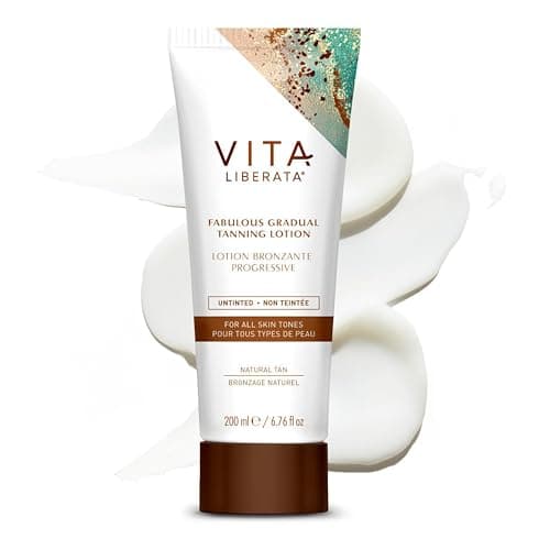 Image of VITA LIBERATA Fabulous Gradual Tanning Lotion 200ml - Buildable Formula, Sun-Kissed Tan, Untinted For Minimal Transfer, Lasting Finish, Formulated with Hyaluronic Acid