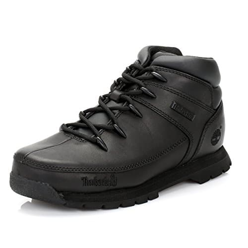 Image of Timberland Euro Sprint. Unisex Kids’ Chukka Boots. Black (Black Kb0). UK (37 EU)
