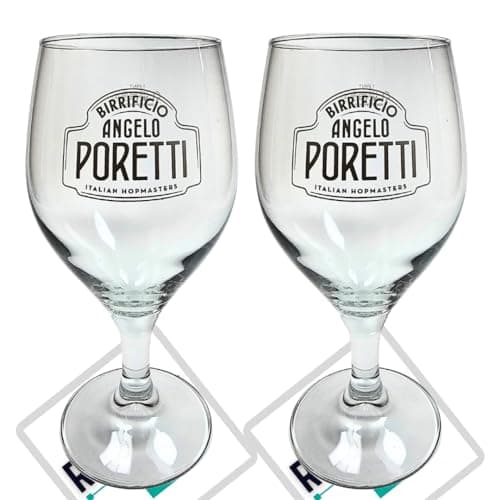 Image of 2 x Roxley Angelo Poretti X2 Pint Glass Glasses