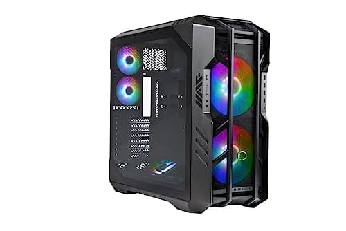 Image of Cooler Master HAF 700 PC Case - Full-Tower, E-ATX Compatible, 5 x Pre-Installed Fans, Rotatable Radiator Bracket, High-Airflow Cooling, TG Side Panel, Tool-Free Design, ARGB Controller Included