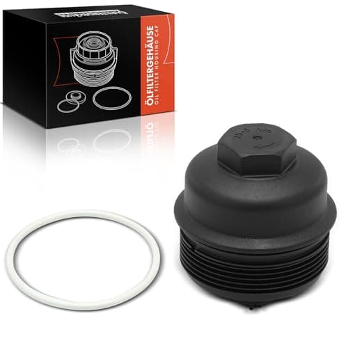 Image of Frankberg 1x Oil Filters Housing Compatible with 1 Series F20 114-120 1 Series F21 114-120 3 Series F30 F80 316 320 Efficient Dynamics 3 Series Touring F31 316i Replace# 11427625483