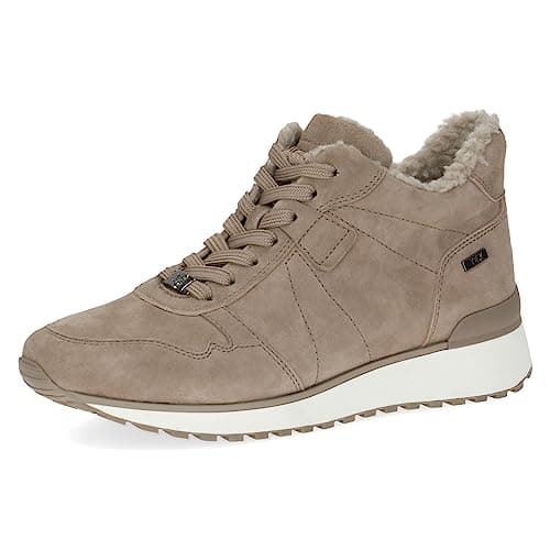 Image of Caprice Women's high-top Sneakers with Lining Made of Leather Water-Repellent, Brown (Mud Suede), 5 UK