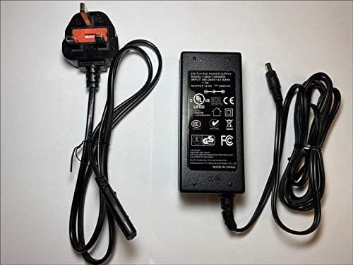 Image of DIXIETREE 12V 5A Desktop AC-DC Switching Adaptor Power Supply with UK Plug Lead
