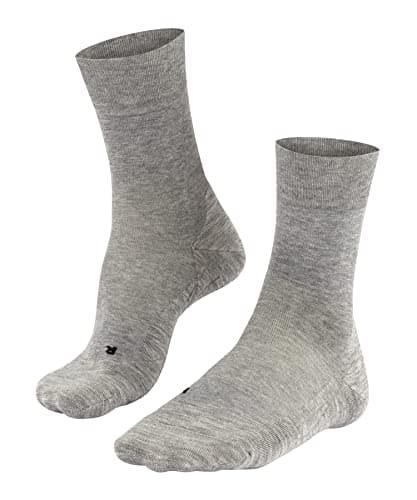 Image of FALKE Men's GO2 M So Cotton Anti-Blister 1 Pair Golf Socks, Grey Light 3400, 8-9
