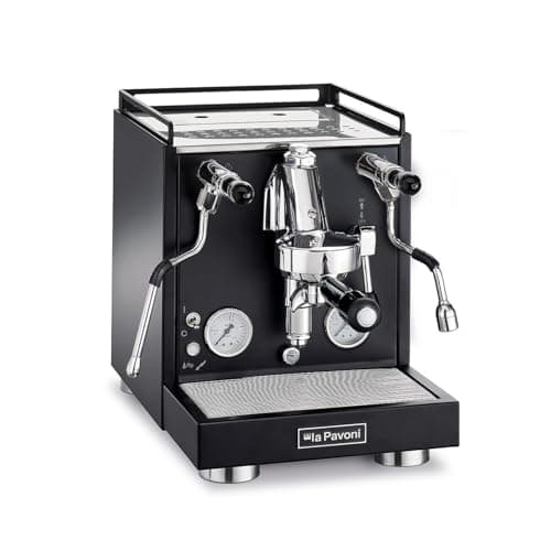 Image of La Pavoni LPSCVB01EU, Semi-Professional Coffee Machine Cellini Evolution, Black mat