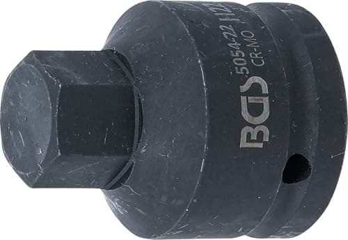 Image of BGS 5054-22 | Impact Bit Socket | length 55 mm | 20 mm (3/4") Drive | internal Hexagon 22 mm