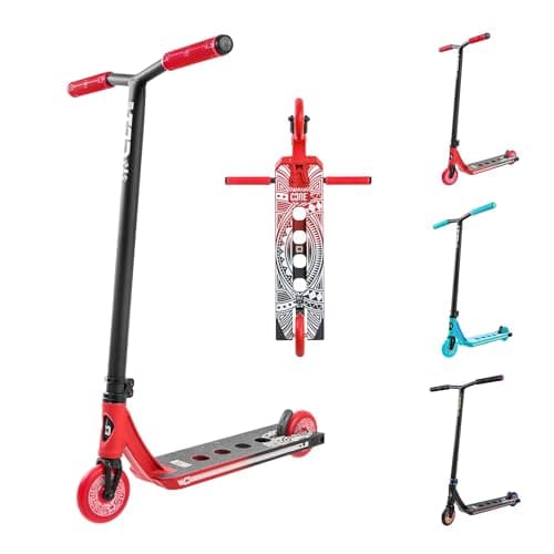 Image of CORE CL1 Super Light Stunt Scooter - Stunt Scooters for Kids 8 Years and Up, Intermediate to Advanced Tricks Freestyle with 110mm Wheels - Pro Scooters For Teenagers & Kids - Red/Black