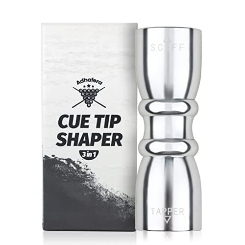Image of Adhafera Cue Tip Shaper, 3 in 1 of Snooker Cue Tip Shaper, the Snooker Accessories for Effective and Rapid Repair Cue Tip