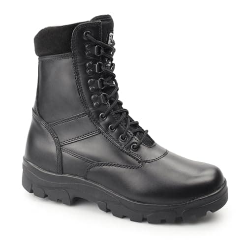Image of Grafters Top Gun Combat Boot - Black - Black - size UK Mens Size 6