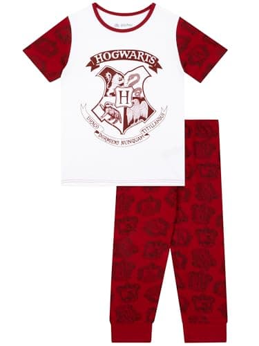 Image of Harry Potter Girls Hogwarts Pyjamas Age 11 to 12 Years, 11-12 Years, Multicoloured
