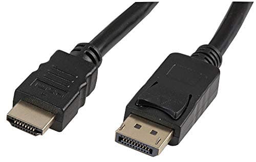 Image of PRO SIGNAL PSG91580 DisplayPort to HDMI Cable, 0.5m Black