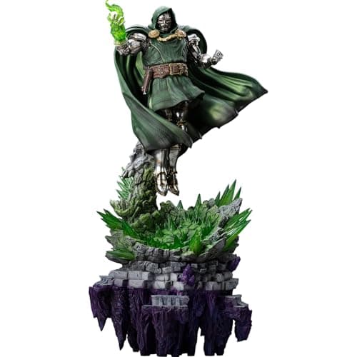 Image of Iron Studios Doctor Doom Deluxe Infinity Gauntlet Diorama BDS Art Scale Statue 1/10 42cm