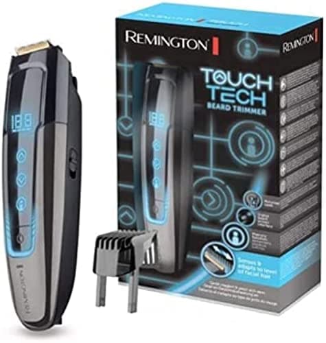 Image of Remington Touch Tech MB4700 Men's Beard Trimmer (Digital Touchscreen Surface, 0.4-18 mm Length Adjustment, Mains/Lithium Ion Battery Operated, Micro USB Charging Function Including Cable)