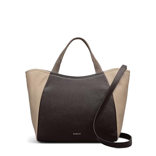 Image of RADLEY London Muswell Lane Women's Leather Medium Ziptop Top Handle, Dark Oak