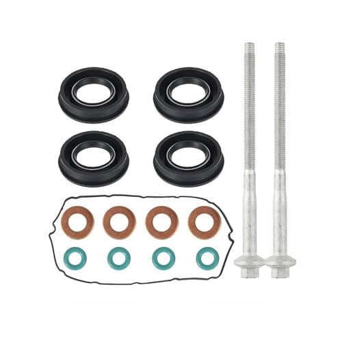 Image of Injector Seal Kit Fuel Petrol, Injector Seals Washer Screws Bolts Repair Seal Kit Replacement for Ford Transit MK7 2.2 2.4 3.2 TDCI 6C1Q-6K780-AB