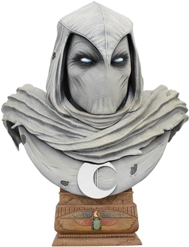 Image of Diamond Select - Marvel Legends In 3D Comic Moon Knight 1/2 Scale Bust