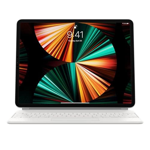 Image of Apple Magic Keyboard (for iPad Pro 12.9-inch 3-6 Gen, iPad Air 13-inch M2. M3) (QWERTY English) White (Renewed)