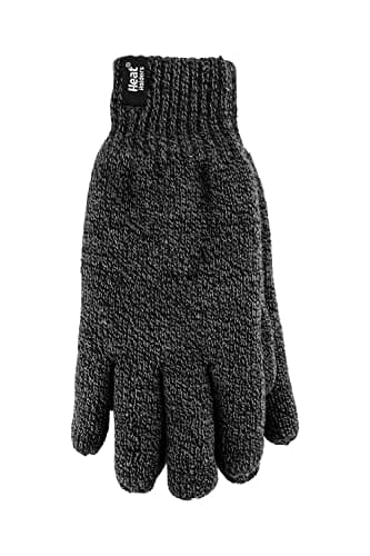 Image of HEAT HOLDERS - Men's Thermal Heat Weaver Knitted 2.3 tog Gloves (L/XL, Grey)