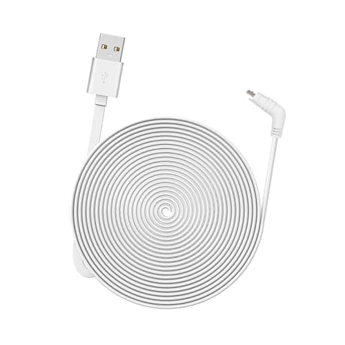 Image of for Arlo Camera Charger Outdoor/Indoor, Power Cord for Arlo Pro, for Arlo Pro 2, for Arlo GO, Weatherproof Outdoor Charging Cable, USB Power Cable Without Plug (9M)
