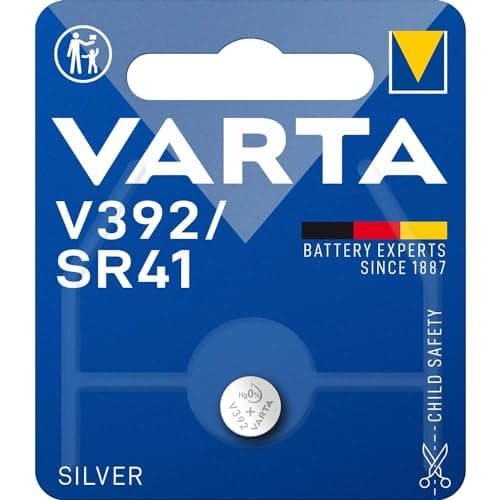 Image of VARTA 2 x Silver Oxide Watch Batteries V392 (SR41) SR736SW High Drain