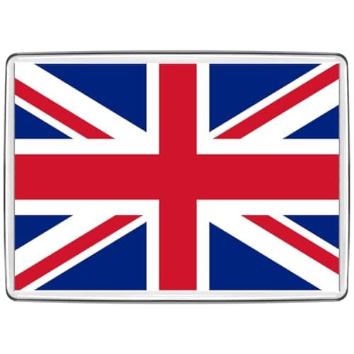 Image of Pixly® United Kingdom UK Flag Fridge Magnet Large Jumbo Size Union Jack England Great Britain Keepsake Country Souvenir Novelty Refrigerator Magnets Gift