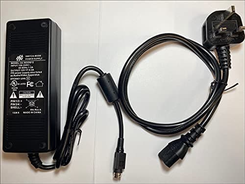 Image of Replacement for 12V 7A Adaptor for Wacom Cintiq 21UX LCD Drawing Tablet DTK2100
