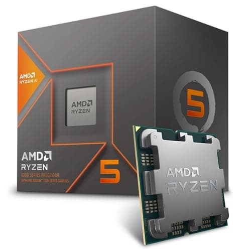 Image of AMD Ryzen 5 8600G 6-Cores 12-Threads Max 5.050GHz 24MB Cache Wraith Stealth Cooler Desktop Processor