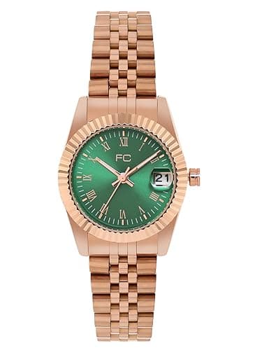 Image of French Connection Analog Women's Watch, ROSE GOLD, Modern