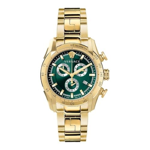 Image of Versace VE2I00621 Men's Stainless Steel Quartz Chronograph Watch