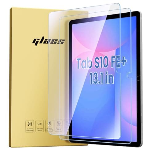 Image of ZtotopCases [2 Pack Screen Protector for Samsung Galaxy Tab S10 Fe Plus 13.1 Inch 2025，Tempered Glass Easy Installation/Anti-Scratch/High Definition/9H Hardness