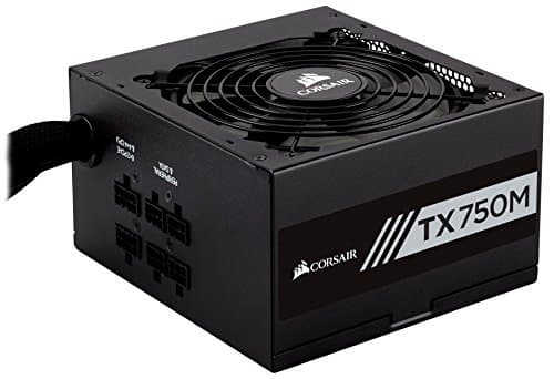 Image of Corsair TXM Series, TX750M, 750 Watt, 80+ Gold Certified, Semi Modular Power Supply