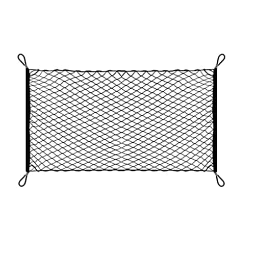 Image of Naisfei Car Cargo Net, 110 x 60 cm Luggage Net Adjustable Elastic Organizer Net, Nylon Trunk Storage Net for Car Interior Roof Storage Luggage Rear Boot,SUV Truck Bed Vans Groceries Motorhomes