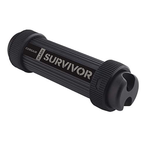 Image of Corsair CMFSS3B-512GB Survivor Stealth X2 512 GB USB 3.0 Rugged Flash Drive - Black