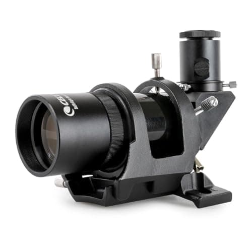 Image of Celestron 9x50 Right Angle Correct Image Non-Illuminated Finderscope, Black
