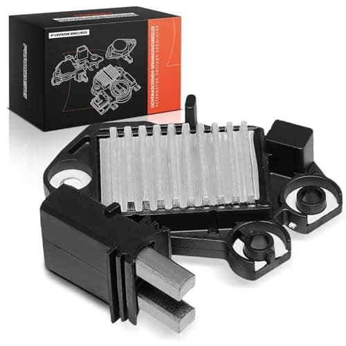 Image of Frankberg Alternator Voltage Regulator Car Generator 2-Pin with Self-Excitation Function Compatible with 145 A3 A4 A8 3 Series 5 Series 7 Series BX C5 Jumper Saxo Replace# 06B903803