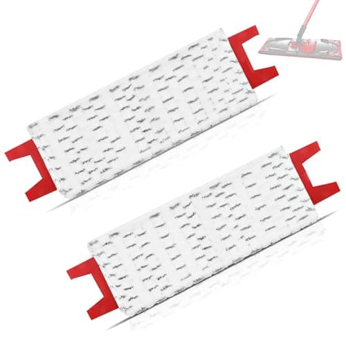 Image of 2 Pack Mop Refill Compatible with Vileda 1-2 Spray,1-2 Spray Mop Head Replacement,Microfibre Machine Washable